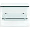 vidaXL Coffee Table Clear 50x45x33 cm Tempered Glass