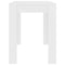 vidaXL Dining Table White 120x60x76 cm Engineered Wood