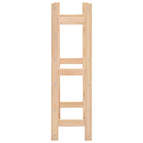 vidaXL Wine Rack for 30 Bottles Pinewood