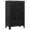 vidaXL Office Cabinet with Mesh Doors Industrial 75x40x120 cm Steel
