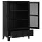 vidaXL Office Cabinet with Mesh Doors Industrial 75x40x120 cm Steel