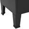 vidaXL Bookshelf Industrial Black 90x40x180 cm Steel