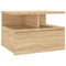 vidaXL Floating Nightstands 2 pcs Sonoma Oak 40x31x27cm Engineered Wood
