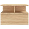 vidaXL Floating Nightstands 2 pcs Sonoma Oak 40x31x27cm Engineered Wood
