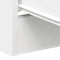 vidaXL Bedside Cabinet White 38x35x56 cm Engineered Wood
