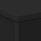 vidaXL Bedside Cabinet Black 38x35x56 cm Engineered Wood