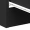 vidaXL Bedside Cabinets 2 pcs Black 38x35x56 cm Engineered Wood