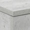 vidaXL Bedside Cabinet Concrete Grey 38x35x56 cm Engineered Wood