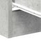 vidaXL Bedside Cabinet Concrete Grey 38x35x56 cm Engineered Wood