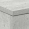 vidaXL Bedside Cabinets 2 pcs Concrete Grey 38x35x56 cm Engineered Wood