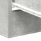 vidaXL Bedside Cabinets 2 pcs Concrete Grey 38x35x56 cm Engineered Wood