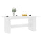 vidaXL Dining Table White 180x90x76 cm Engineered Wood