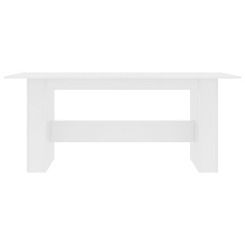 vidaXL Dining Table White 180x90x76 cm Engineered Wood
