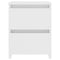 vidaXL Bedside Cabinets 2 pcs White 30x30x40 cm Engineered Wood