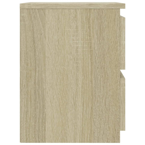 vidaXL Bedside Cabinet Sonoma Oak 30x30x40 cm Engineered Wood
