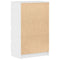 vidaXL Sideboard High Gloss White 60x35x98.5 cm Engineered Wood