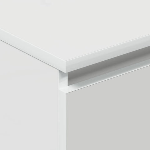 vidaXL Sideboard High Gloss White 60x35x98.5 cm Engineered Wood