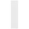 vidaXL Wardrobe with Drawers White 50x50x200 cm Engineered Wood
