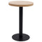 vidaXL Bistro Table Light Brown 50 cm MDF