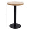 vidaXL Bistro Table Light Brown 50 cm MDF