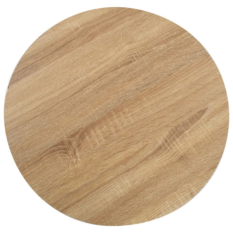 vidaXL Bistro Table Light Brown 80 cm MDF