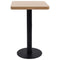 vidaXL Bistro Table Light Brown 50x50 cm MDF
