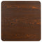 vidaXL Bistro Table Dark Brown 50x50 cm MDF