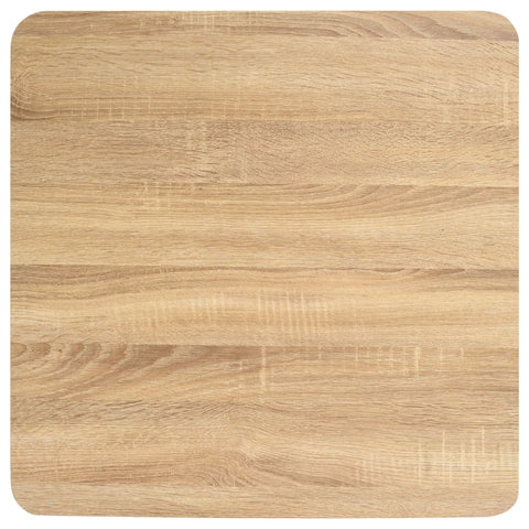 vidaXL Bistro Table Light Brown 60X60 cm MDF