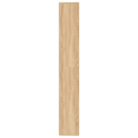 vidaXL Book Cabinet/Room Divider Sonoma Oak 155x24x160 cm Engineered Wood