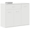 vidaXL Sideboard White 88x30x70 cm Engineered Wood