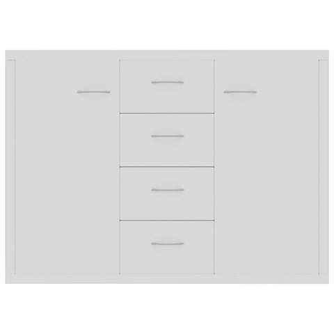 vidaXL Sideboard White 88x30x65 cm Engineered Wood