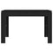 vidaXL Dining Table Black 120x60x76 cm Engineered Wood