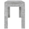 vidaXL Dining Table Concrete Grey 120x60x76 cm Engineered Wood