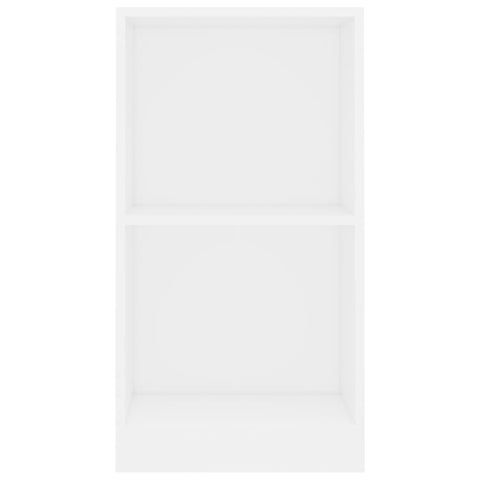 vidaXL Bookshelf White 40x24x75 cm Engineered Wood