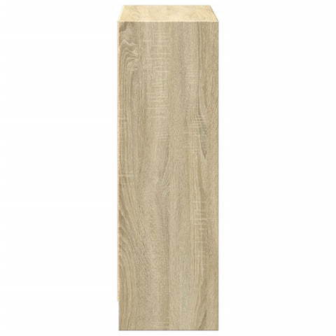 vidaXL Bookshelf Sonoma Oak 40x24x75 cm Engineered Wood