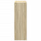 vidaXL Bookshelf Sonoma Oak 40x24x75 cm Engineered Wood