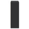 vidaXL Bookshelf Black 60x24x76 cm Engineered Wood
