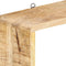 vidaXL 3 Piece Wall Cube Shelf Set Soild Mango Wood