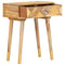 vidaXL Bedside Cabinet 43x30x58 cm Solid Mango Wood
