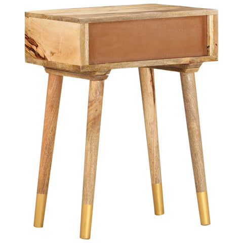 vidaXL Bedside Cabinet 43x30x58 cm Solid Mango Wood