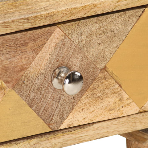 vidaXL Bedside Cabinet 43x30x58 cm Solid Mango Wood