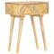 vidaXL Bedside Cabinet 43x30x58 cm Solid Mango Wood