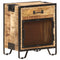vidaXL Bedside Cabinet 43x30x51 cm Solid Rough Mango Wood