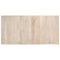 vidaXL Dining Table 180x90x76 cm Solid Bleached Mango Wood