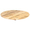 vidaXL Table Top Solid Mango Wood Round 15-16 mm 50 cm