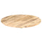 vidaXL Table Top Solid Mango Wood Round 15-16 mm 60 cm