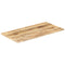 vidaXL Table Top Solid Mango Wood 25-27 mm 100x60 cm