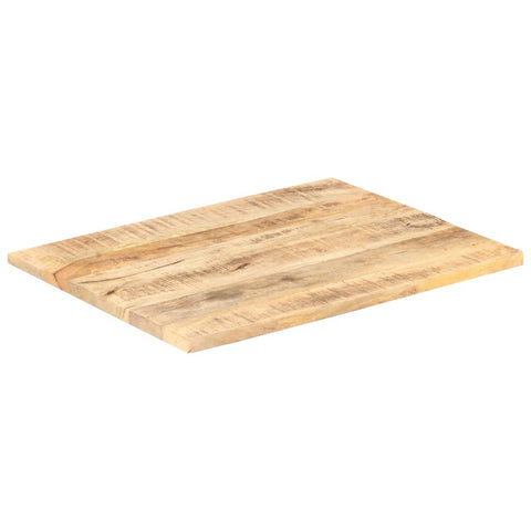 vidaXL Table Top Solid Mango Wood 25-27 mm 80x70 cm