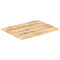 vidaXL Table Top Solid Mango Wood 25-27 mm 80x70 cm