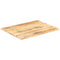 vidaXL Table Top Solid Mango Wood 25-27 mm 90x70 cm